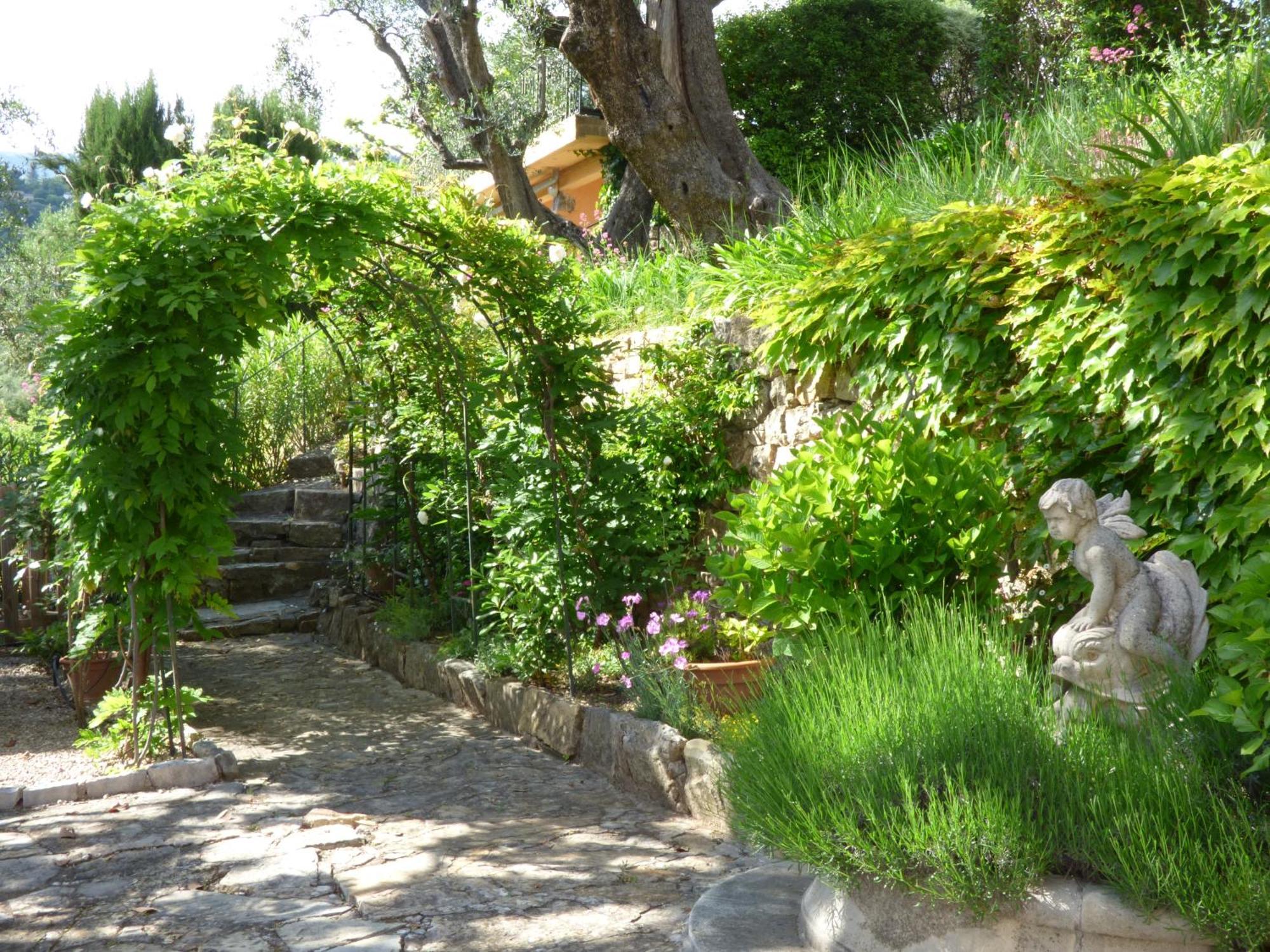 Apartment Cezanne With Heated Pool And Private Garden Chateauneuf-Grasse ภายนอก รูปภาพ